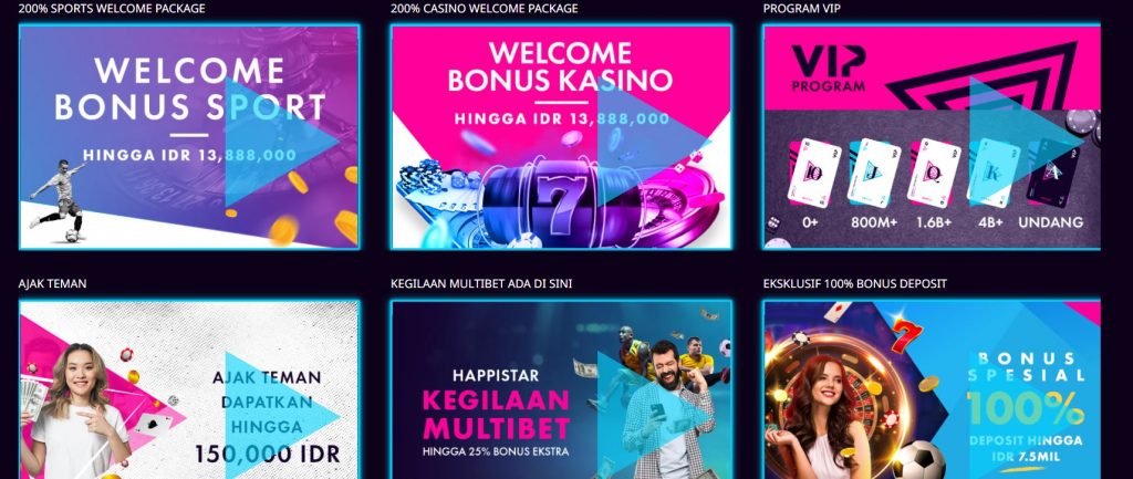 HappiStar bonus promosi HAPPISTAR