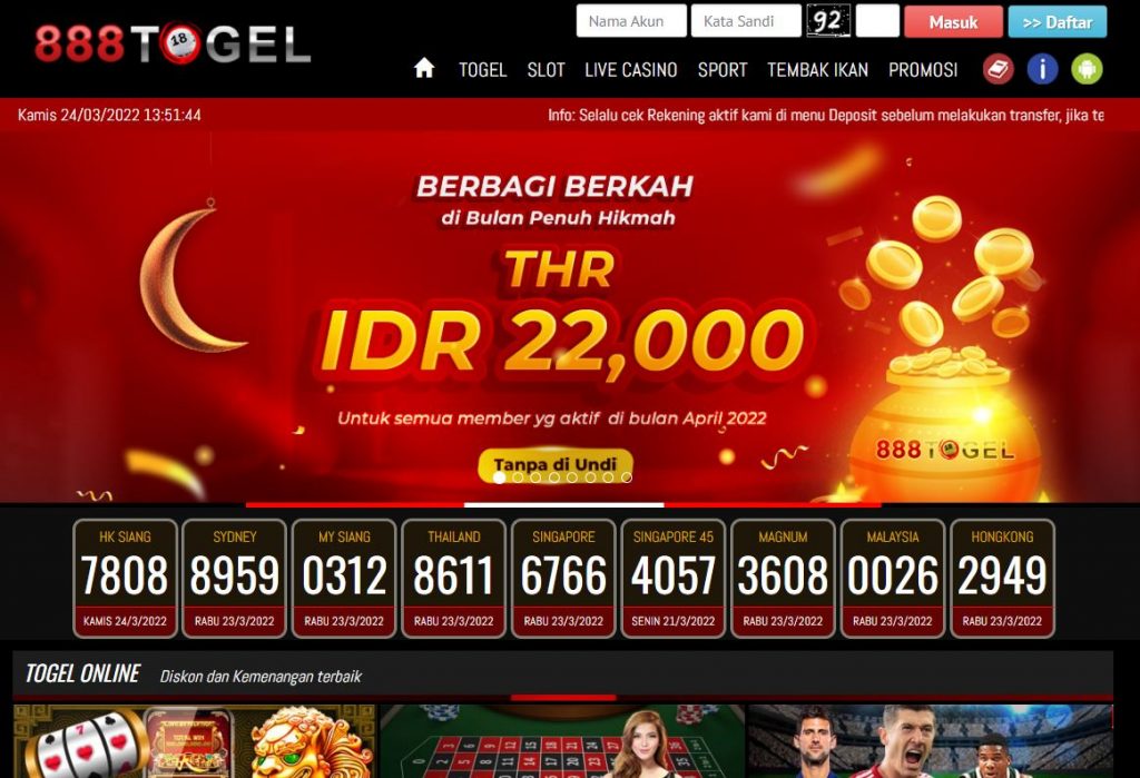 cara daftar togel888 1 TOGEL888